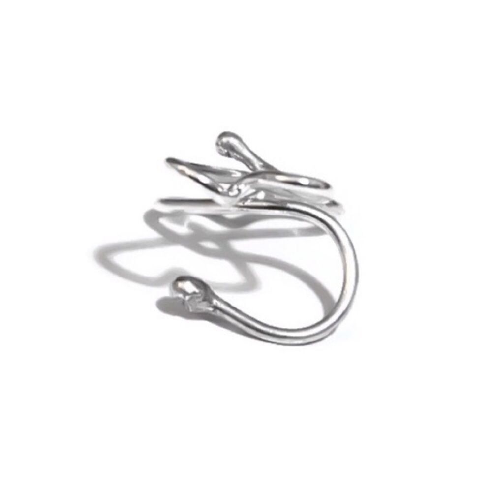 925 SS Butterfly ear cuff - Picture 4 of 4